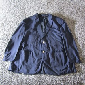 Brioni Blazer Mens 48 Flight F-Light Gold Buttons Giacca Ravello Sport Coat